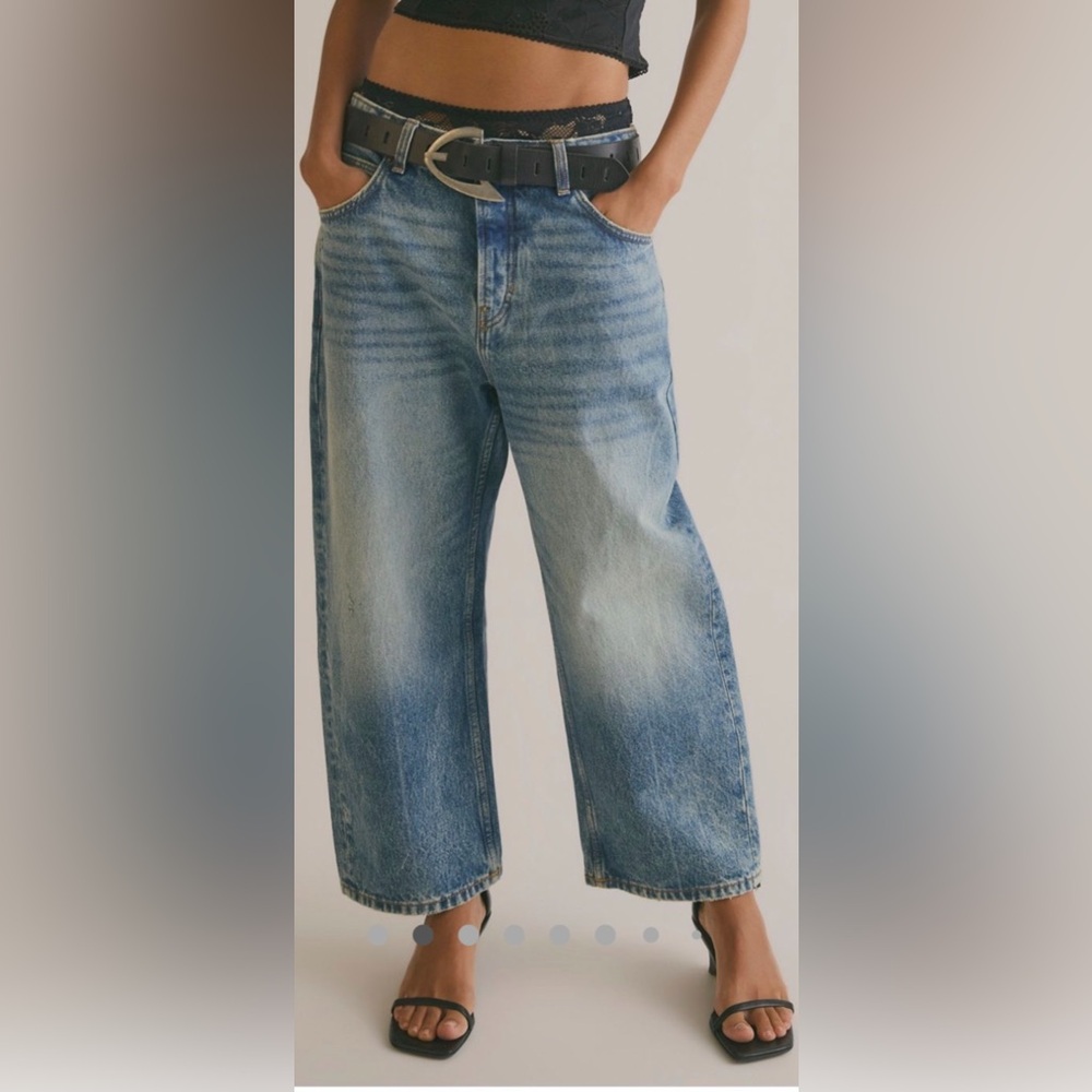 We The Free Free People Deep Trance Dropped Boyfriend Jeans Size 29 NWT
$98